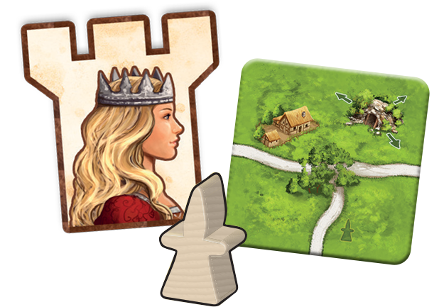 Carcassonne : Expansion 03 - The Princess and the Dragon